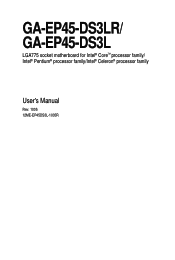 Gigabyte GA-EP45-DS3L Manual