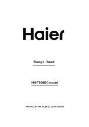 Haier HH-T900GC User Manual