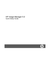 HP t5570e HP Image Manager 5.0: Quick Setup Guide