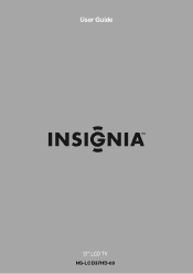 Insignia NS-LCD37HD-09 User Manual (English)