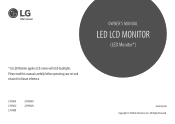 LG 27UP80B-W Owners Manual