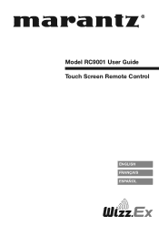 Marantz RC9001 RC9001 User Manual