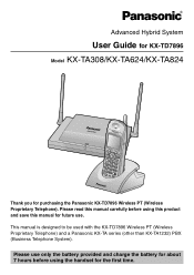 Panasonic TD7896W User Guide