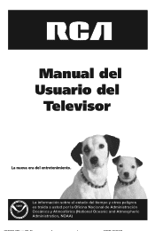RCA 27V570T User Guide & Warranty (Spanish)