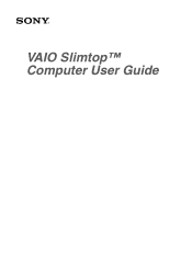 Sony PCV-LX920 VAIO User Guide  (primary manual)