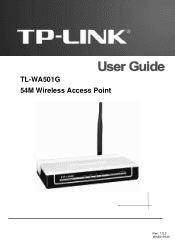 TP-Link TL-WA501G User Guide