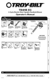 Troy-Bilt TB4HB Operation Manual