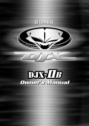 Yamaha DJX-IIB Owner's Manual