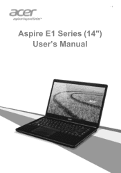 Acer Aspire E1-432 User Manual