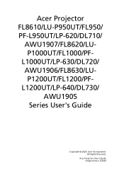 Acer FL8620 User Manual