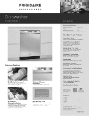 Frigidaire FPHD2481KF Product Specifications Sheet (English)