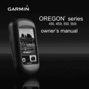 Garmin Oregon 550t Owner's Manual