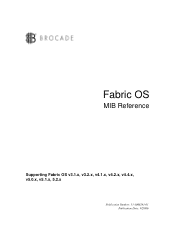 HP StorageWorks 4/64 Brocade Fabric OS MIB Reference (53-1000241-01, November 2006)