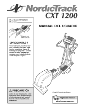 NordicTrack Cxt 1200 Elliptical Spanish Manual