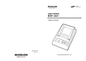 Samsung STP-103PG User Manual