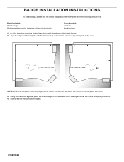 Whirlpool WRT519SZDW Instruction Sheet
