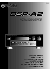 Yamaha DSP-A2 Owner's Manual