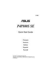 Asus P4P800S SE Motherboard DIY Troubleshooting Guide