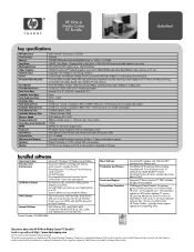 HP Media Center 894c HP Media Center Desktop PC - (English) 894c-b Product Datasheet and Product Specifications