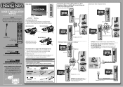 Insignia NS-32L240A13 Quick Setup Guide (French)