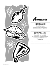 Amana AGG222VDB Use and Care