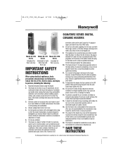 Honeywell HZ-385BP Manual