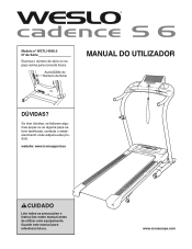 Weslo Cadence S6 Treadmill Portuguese Manual