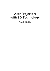 Acer P1383W Quick Guide