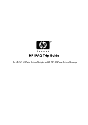 HP 914c HP iPAQ Trip Guide (UK)