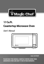 Magic Chef MC110AMST User Guide
