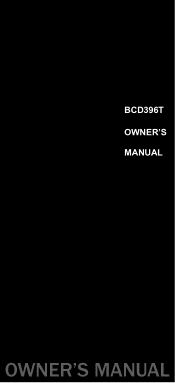 Uniden BCD396T English Owners Manual