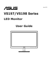 Asus VS197T User Guide