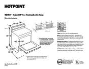 Hotpoint RB540SPSA Quick Specs