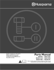 Husqvarna RZ3016 Parts Manual