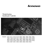 Lenovo ThinkCentre M57e (Italian) User guide