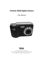 Vivitar X028 Camera Manual