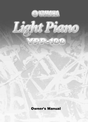 Yamaha YPP-100 Owner's Manual