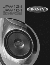 Audiovox JPW124 Owners Manual