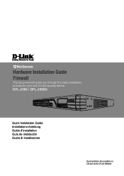 D-Link DFL-2560G Hardware Installation Guide
