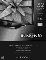 Insignia NS-32E400NA14 Information Brochure (English)