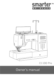 Pfaff smarter by c1100 pro Owner's Manual
