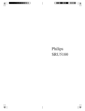 Philips SRU5100 User manual