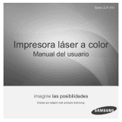 Samsung CLP-315W User Manual (SPANISH)