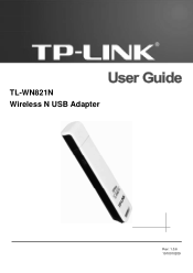 TP-Link TL-WN821N User Guide