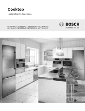 Bosch NEM5666UC Installation Instructions