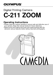 Olympus C-211 C-211 Zoom Instruction Manual (4.2 MB)
