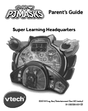 Vtech PJ Masks Super Learning Headquarters User Manual