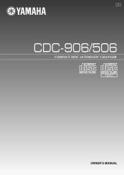 Yamaha CDC-906 Owner's Manual