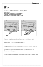 Intermec IF61 IF61 Ferrite Bead Installation Instructions