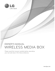 LG AN-WL100 Owners Manual
